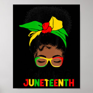 Póster Impresionante Messy Bun Junet1 Celebración 1865 Ju
