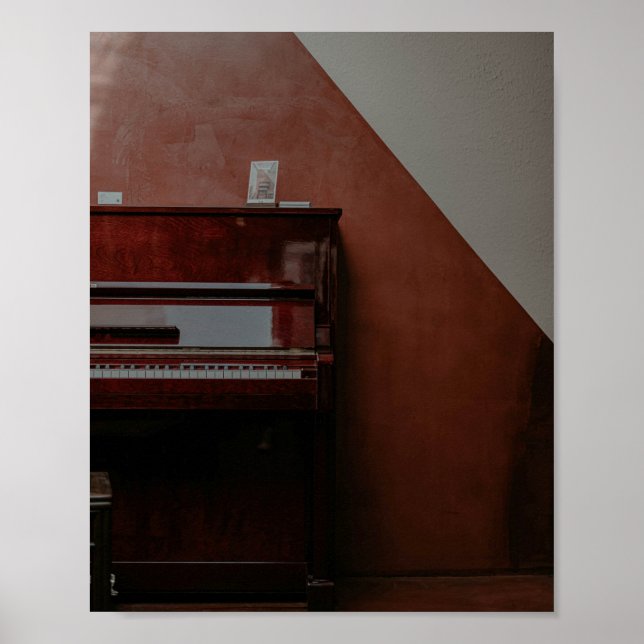 Póster Impresionante piano (Frente)