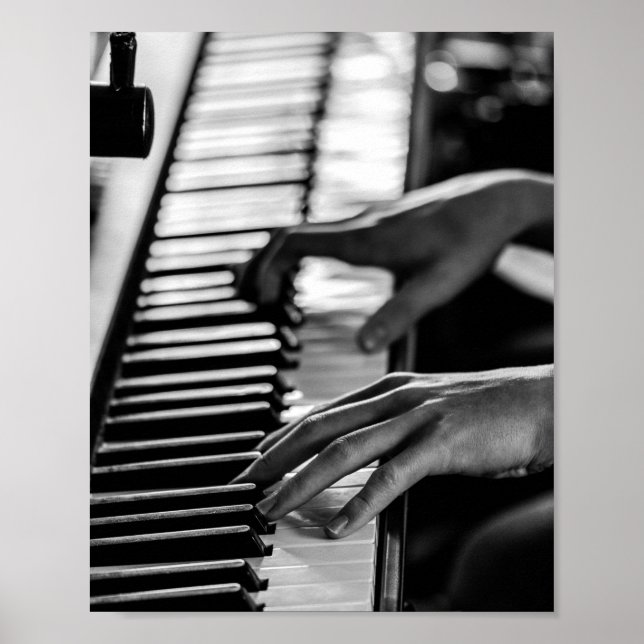 Póster Impresionante piano (Frente)