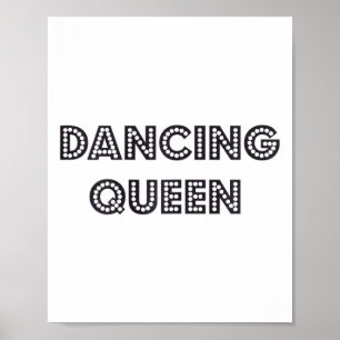 Póster Impresionante regalo estilo Reina de baile de los
