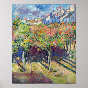 Póster Impresionantes de Monet France Les Tilleuls a