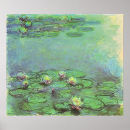 Póster Impresionismo vintage por Claude Monet