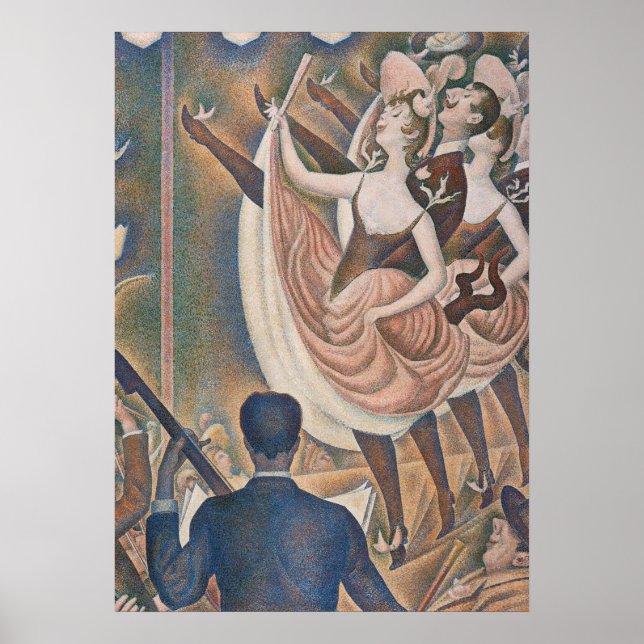 Póster Impresionista de Seurat Neo (Frente)