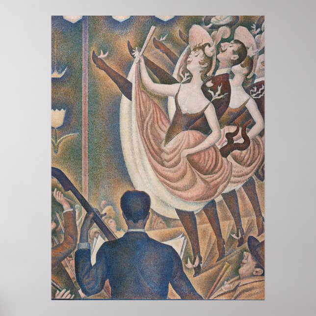 Póster Impresionista de Seurat Neo (Frente)