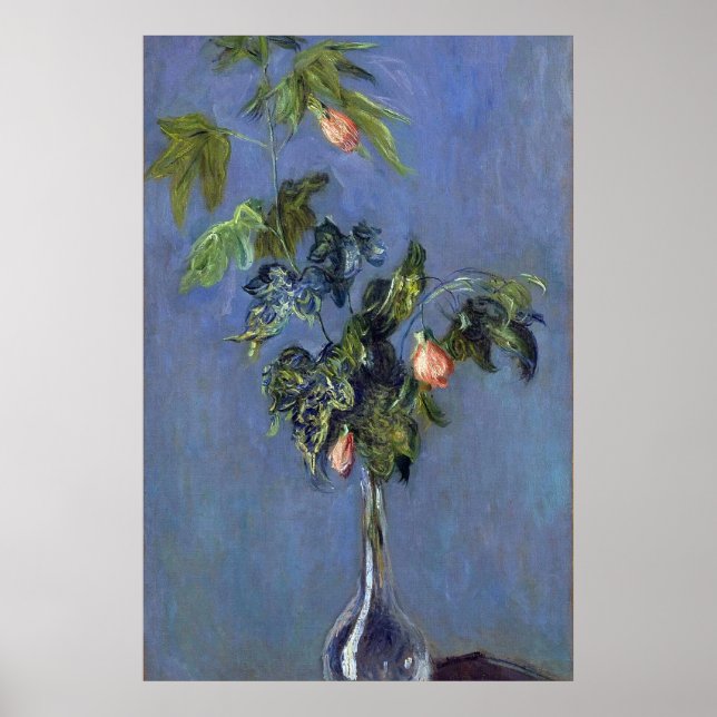 Póster Impresionistas de Francia monet florecen en una es (Frente)
