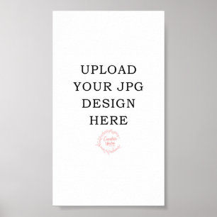 Póster Impreso 4x7 Digital File Invite, Itinerario, Tarje