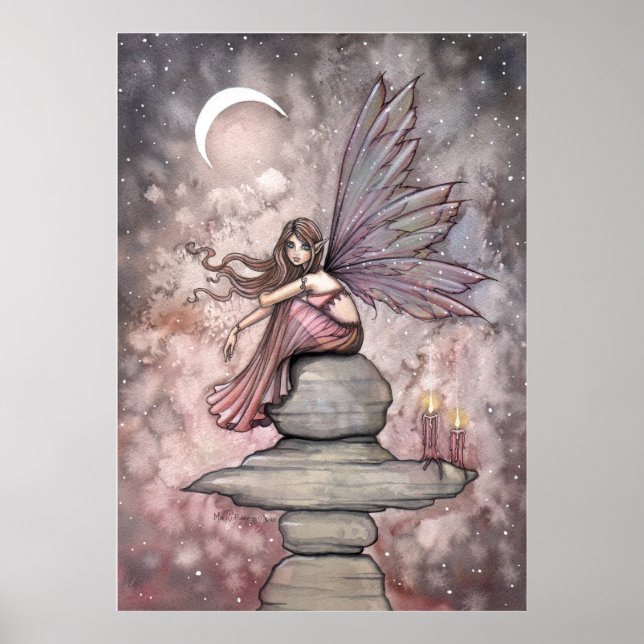 Póster Impreso de Hada Hermosa por Molly Harrison (Frente)