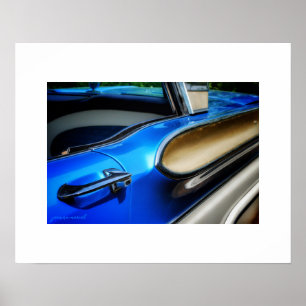 Póster impreso del Mercury Turnpike Cruiser