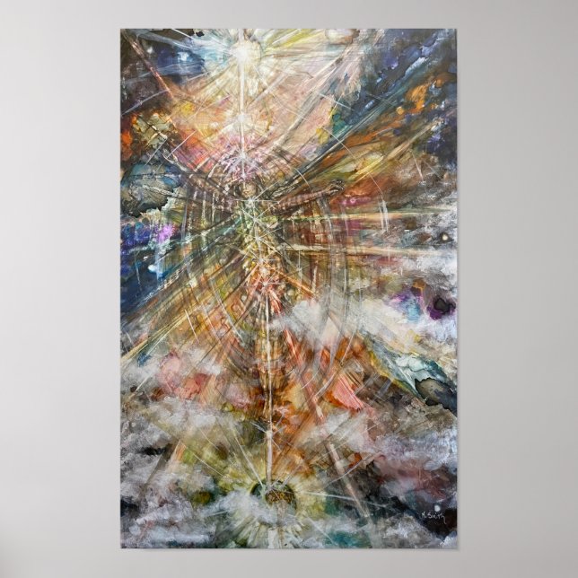 Póster Impresora "humana expandida" (Frente)