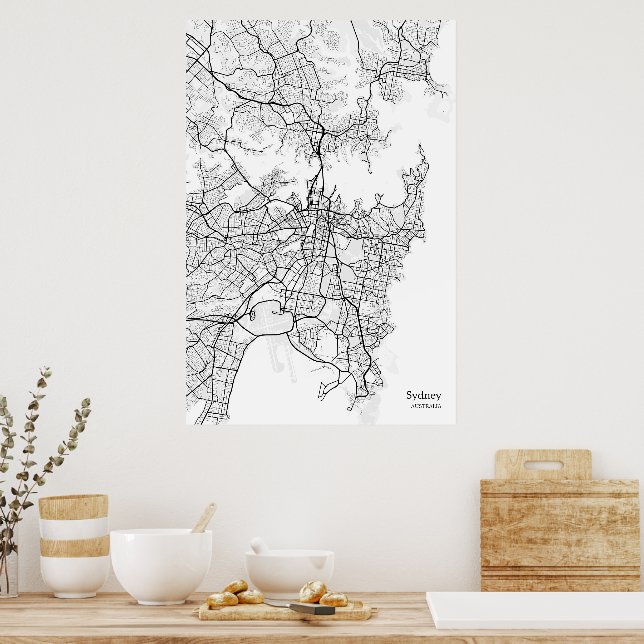 Póster Impresora poster de Sydenier Australia (Cocina)