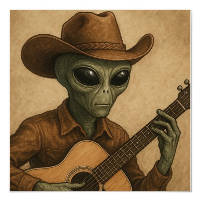 Póster Impressão em Tela  (Anverso)