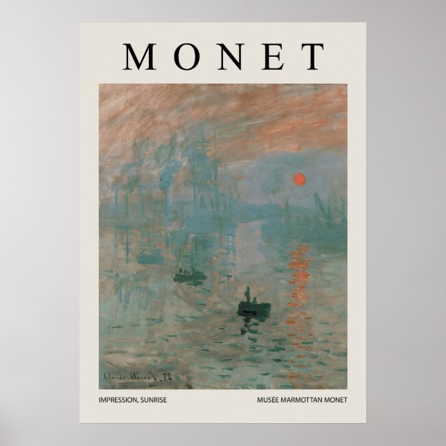 Póster Impression Sunrise (Frente)