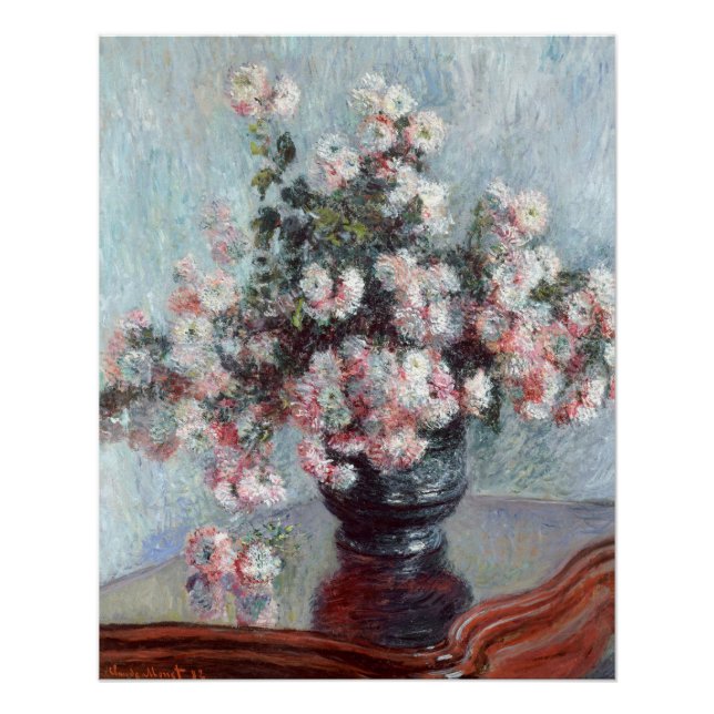 Póster Impressionist Still Life Floral (Anverso)