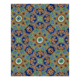 Poster Imprimible con diseño de medallón