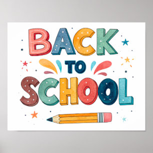 Póster Imprimible de Regreso a Clases