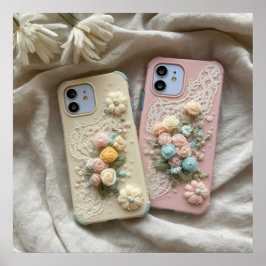 Póster Imprimible foto corta de estuches de teléfono