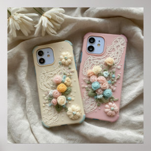 Póster Imprimible foto corta de estuches de teléfono