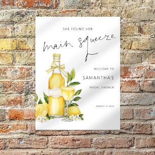 Póster Imprimible Squeeze Lemon Bienvenida Ducha de Novia