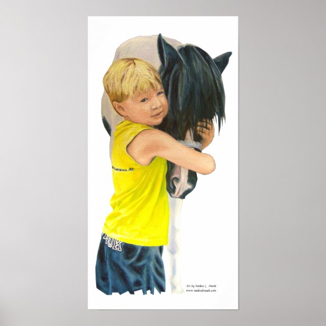 Póster Imprimir, amor de Pony (Frente)