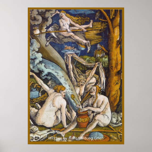 Póster Imprimir brujas (Frente)