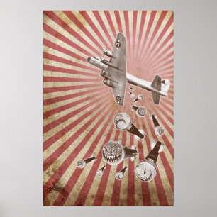 Póster Imprimir con ganancia de vintage