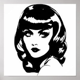 Póster Imprimir con pinza, papel Poster de valor (mate)