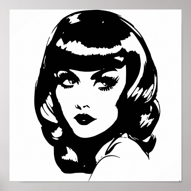 Póster Imprimir con pinza, papel Poster de valor (mate) (Frente)