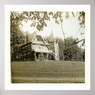 Póster Imprimir "Crowndale" 37 Highland Ave Short Hills N