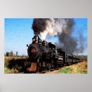 Póster Imprimir el tren 2