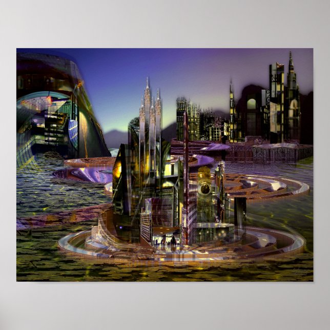 Póster Imprimir en Antelucan (Frente)