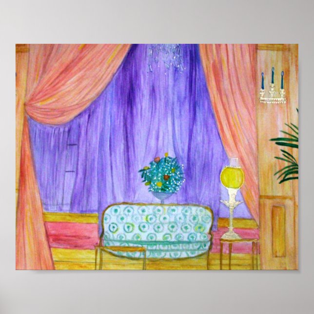 Póster Imprimir en la habitación 8 x 10 de Angelique (Frente)