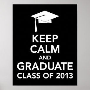 Póster Imprimir graduación o clase poster 2013