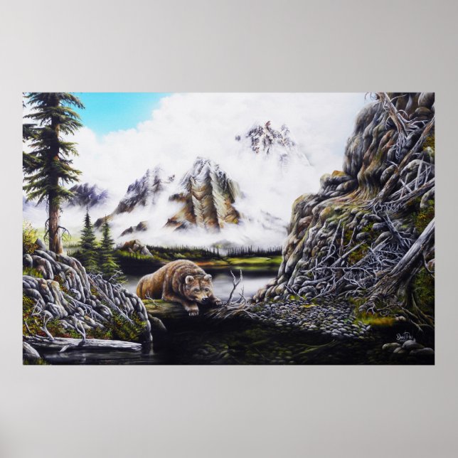 Póster Imprimir hora de la cena (Frente)