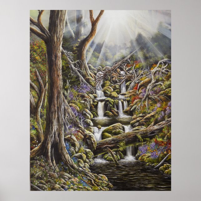 Póster Imprimir los pasos (Frente)