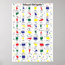 Imprimir mayúsculas de estado