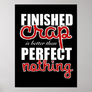 Póster Imprimir "mejor que nada"