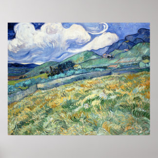 Póster IMPRIMIR | Paisaje de Van Gogh 48x38 de Saint-Ré 