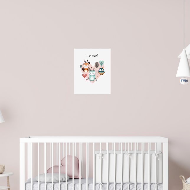 Póster Imprimir, papel Poster de valor (mate) (Guardería 2)