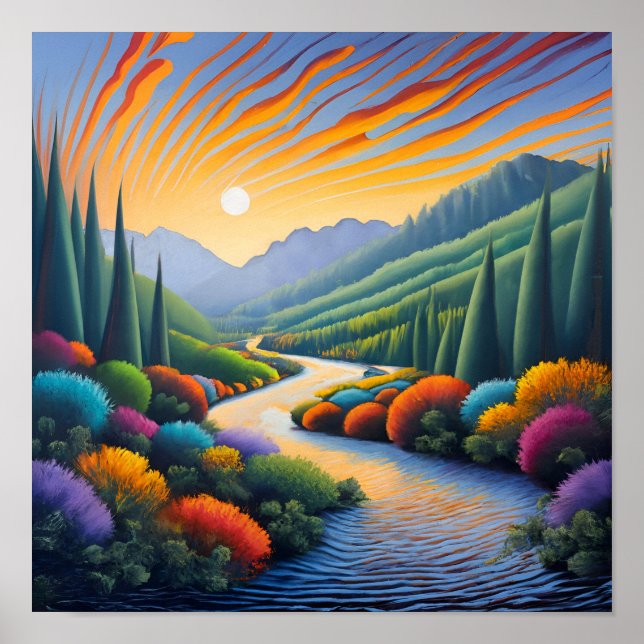 Póster Imprimir, papel Poster de valor (mate) (Frente)