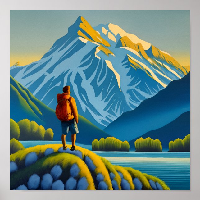 Póster Imprimir, papel Poster de valor (mate) (Frente)