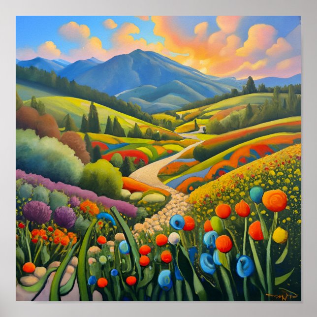 Póster Imprimir, papel Poster de valor (mate) (Frente)