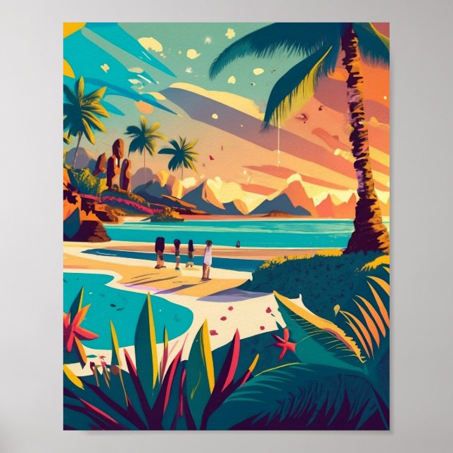 Póster Imprimir, papel Poster de valor (mate) (Frente)