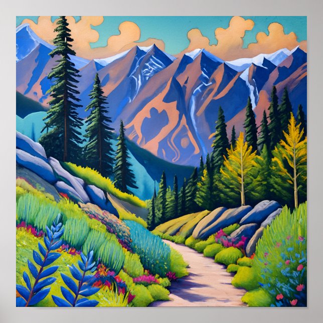 Póster Imprimir, papel Poster de valor (mate) (Frente)