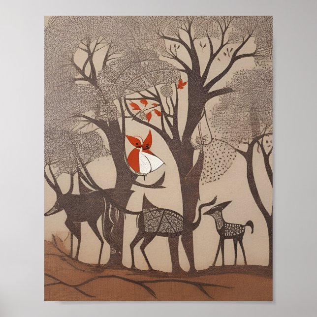 Póster Imprimir, papel Poster de valor (mate) (Frente)