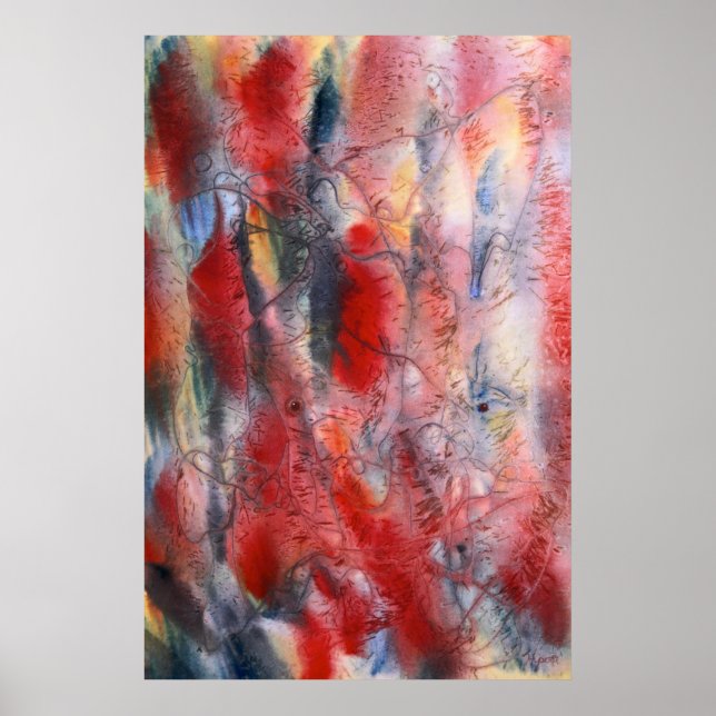 Póster Imprimir personas antiguas (Frente)