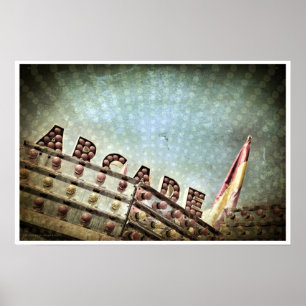 Póster Imprimir Poster de arcade