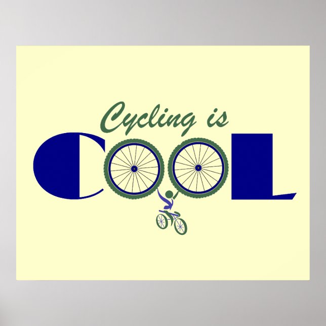 Póster Imprimir Poster de ciclismo (Frente)