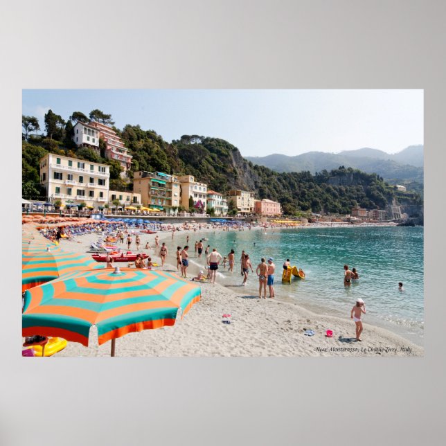 Póster Imprimir: Recuerdos de Italia - Le Cinque Terre (Frente)