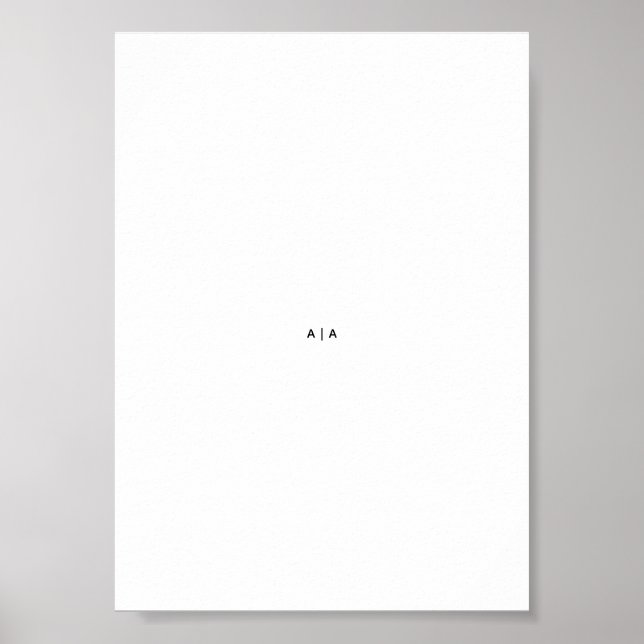 Póster Imprimir, semi brillo estándar (Frente)
