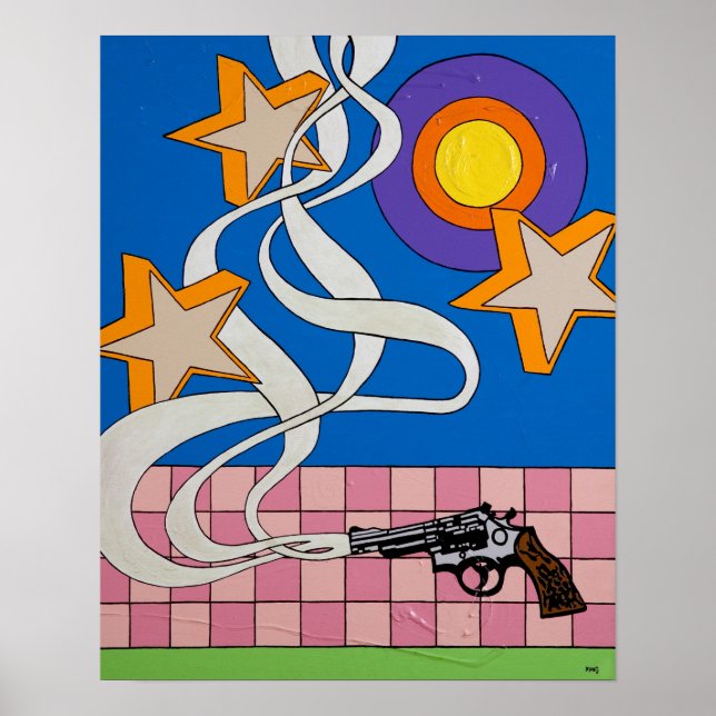 Póster Imprimir "Shootin' Starz" (Frente)